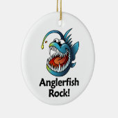 Anglerfish-Felsen! Keramik Ornament (Rechts)