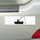Anglerfisher-Boot Autoaufkleber (Auf Auto)