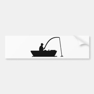Anglerfisher-Boot Autoaufkleber