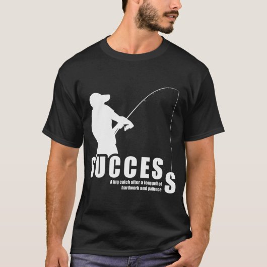 Anglerfolg T-Shirt (Vorderseite)