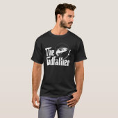 Anglergeschenk für Männer - Der Codfather T-Shirt (Vorne ganz)