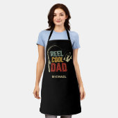 Anglergeschenk für Papa mit Namen Schürze (Getragen)