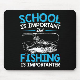 Anglerhemd Jugend Jungen Fischliebhaber Teenager J Mousepad