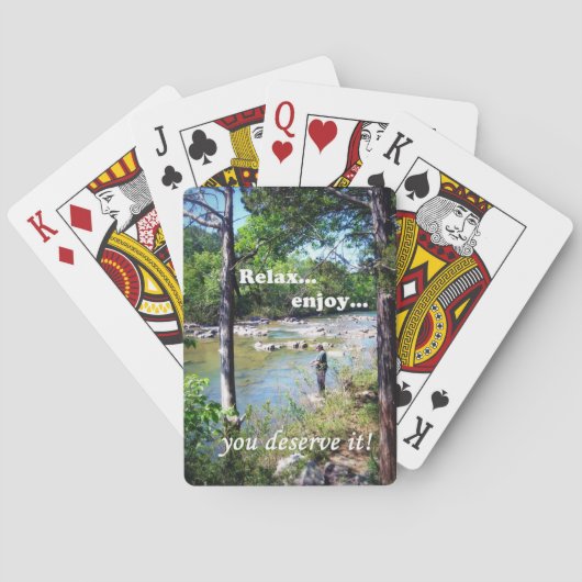 Anglerkarte Spielkarten (Rückseite)
