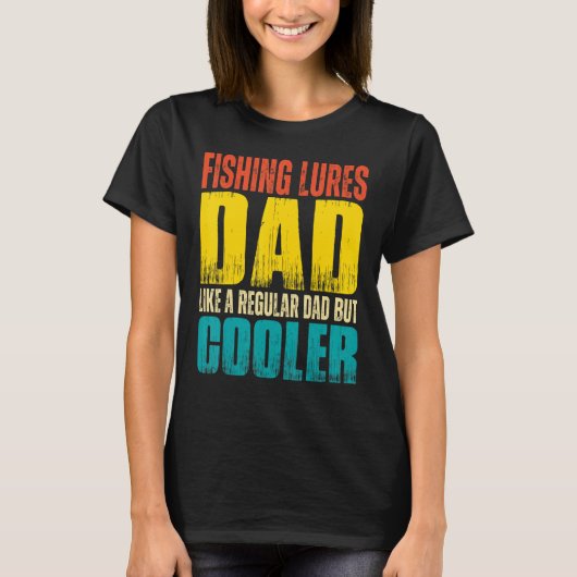 Anglerköder für Männer Papa  Wie ein normaler Papa T-Shirt (Vorderseite)