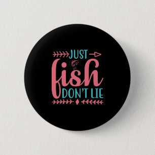 Anglerkunst Nur Fische Button
