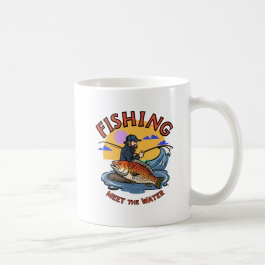 Anglerleben Kaffeetasse (Rechts)