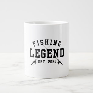 Anglerlegende seit 2021 Jumbo-Tasse