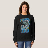 Anglerlegende Sweatshirt (Vorne ganz)