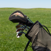 Anglerliebhaber – Forellenangler Design Golf Headcover (In SItu)