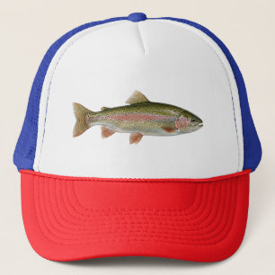 Anglerliebhaber – Forellenangler-Design Truckerkappe