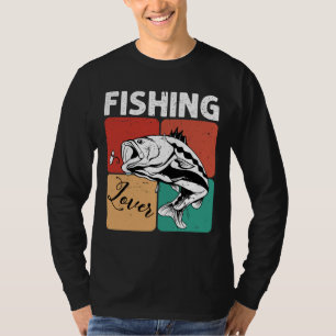 Anglerliebhaber - Retro-Fischliebhaber Enthusiast T-Shirt