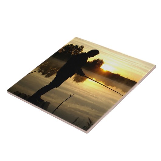 Anglermorgen Fliese (Seite)