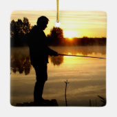 Anglermorgen Keramikornament (Rückseite)