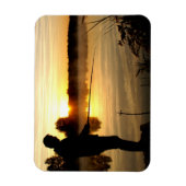 Anglermorgen Magnet (Vertikal)