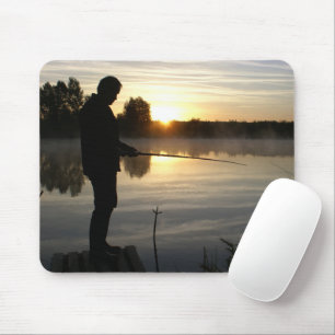 Anglermorgen Mousepad