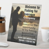 Anglermorgen Sockelschild (In Situ)