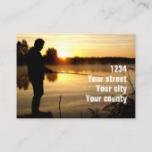 Anglermorgen Visitenkarte (Rückseite)