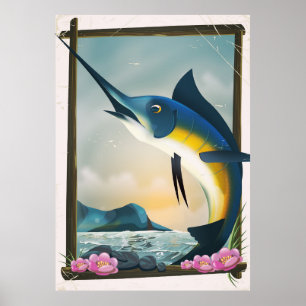 Anglerplakat Poster