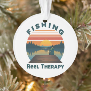 Anglerrollen-Therapie-Vater Ornament