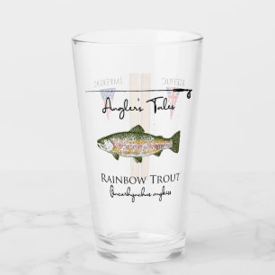 Angler's Tales Pint Glass - Fischer StoryTell Glas