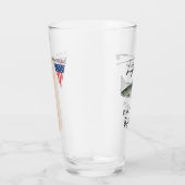 Angler's Tales, Pint Glassware, PNK SALMON Glas (Rechts)