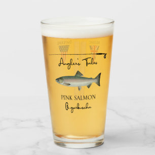 Angler's Tales, Pint Glassware, PNK SALMON Glas