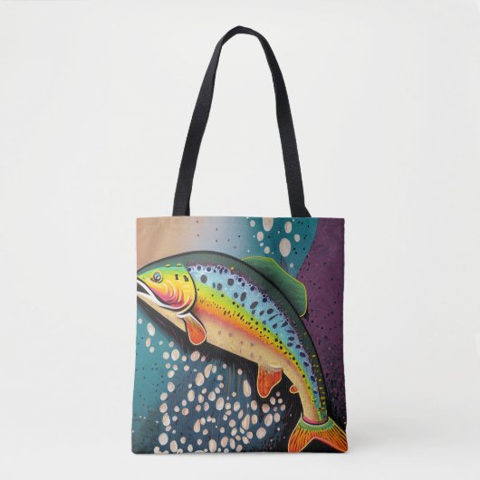 Angler's Tote Bag: Der ideale Begleiter Tasche (Vorderseite)