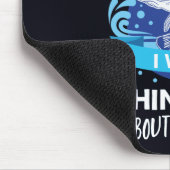 Anglersport-Quotes für Bassfischen Mousepad (Ecke)