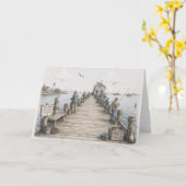 Anglersteg Karte (Gelbe Blume)