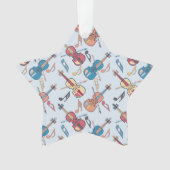 Anglerviolinen-Musiknoten Ornament (Vorderseite)