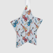 Anglerviolinen-Musiknoten Ornament (Vorderseite)