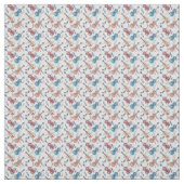 Anglerviolinen-Musiknoten Stoff (Muster)