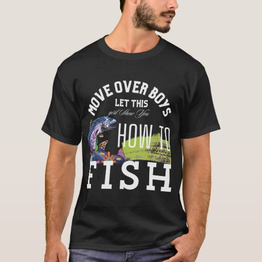 Anglerzitat T-Shirt (Vorderseite)