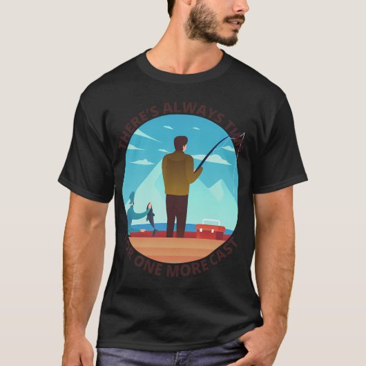 Anglerzitat T-Shirt (Vorderseite)