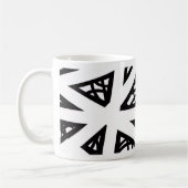 Angles In Black and White Kaffeetasse (Links)