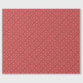 Angles Red Bandana Design Geschenkpapier (Flach)