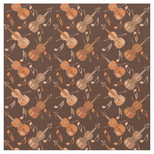 Angles Violins Musiknotens Brown Stoff (Nahaufnahme)