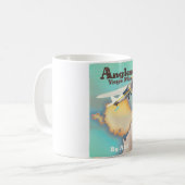 Anglesea, Vintages Reiseplakat Kaffeetasse (Vorderseite Links)