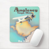 Anglesea, Vintages Reiseplakat Mousepad (Mit Mouse)