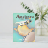 Anglesea, Vintages Reiseplakat Postkarte (Stehend Vorderseite)
