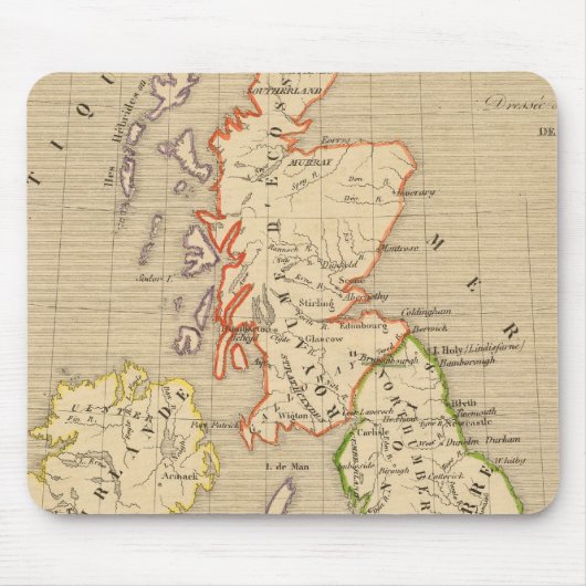 Angleterre, Ecosse & Irlande en 900 Mousepad (Vorne)
