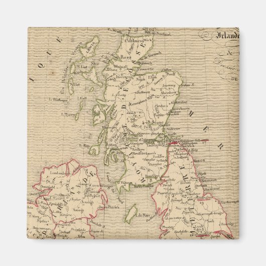 Angleterre, Irland & Ecosse 1281 a 1400 Magnet (Vorne)
