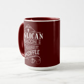 Anglikanische Diakon, angetrieben durch Gott und Tasse (Vorderseite Links)