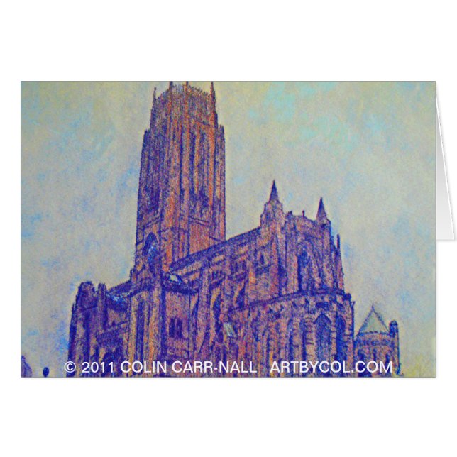 Anglikanische Kathedrale Liverpool durch Colin (Vorderseite (Horizontal))