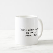 Anglikanischer E & R-Becher, Logo mit Schrift Kaffeetasse (VorderseiteRechts)