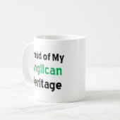 anglikanisches Erbe Kaffeetasse (Vorderseite Links)