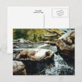 "Anglin's Creek #2" Landstraßen Postkarte (Vorne/Hinten)