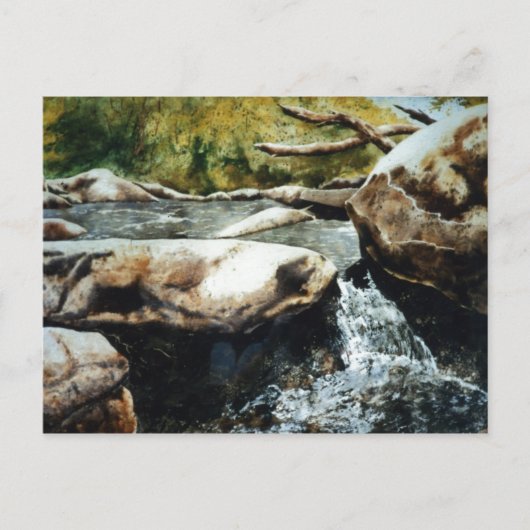 "Anglin's Creek #2" Landstraßen Postkarte (Vorderseite)