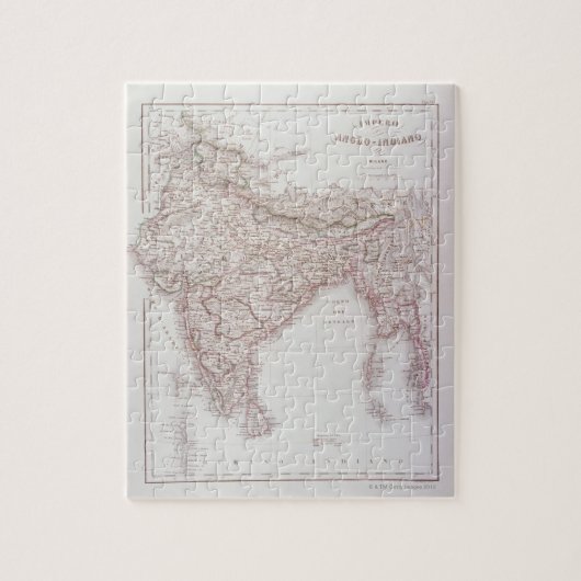 Anglo-Indianerreich Puzzle (Vertikal)
